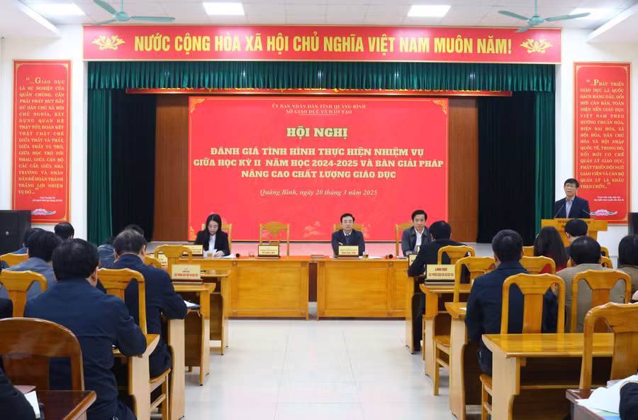 Ngành GD&ĐT tỉnh Quảng Bình đạt nhiều kết quả đáng ghi nhận trong học kỳ I, năm học 2024-2025.