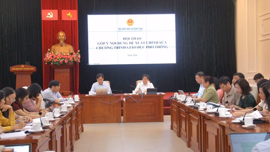 Nhà giáo, cán bộ quản lý góp ý phát triển Chương trình giáo dục phổ thông