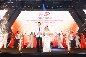 ĐH Luật – ĐH Quốc gia Hà Nội kỷ niệm dấu mốc 50 năm Ngày Truyền thống (1976 - 2026).