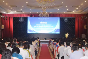 Quang cảnh hội nghị.