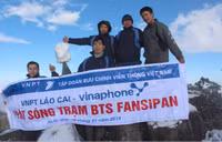 Mạng di động VinaPhone chính thức chinh phục đỉnh Fansipan ảnh 3 Mạng di động VinaPhone chính thức chinh phục đỉnh Fansipan ảnh 3