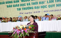 Khai mạc Giải bóng bàn “Người giáo viên nhân dân” tranh giải “Báo GD&TĐ” toàn quốc ảnh 1