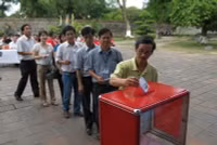 Triển lãm về chủ quyền biển đảo Việt Nam trên Cửu Đỉnh ảnh 1 Triển lãm về chủ quyền biển đảo Việt Nam trên Cửu Đỉnh ảnh 1