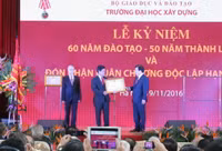 Trường Đại học Xây dựng kỉ niệm 50 năm thành lập ảnh 2