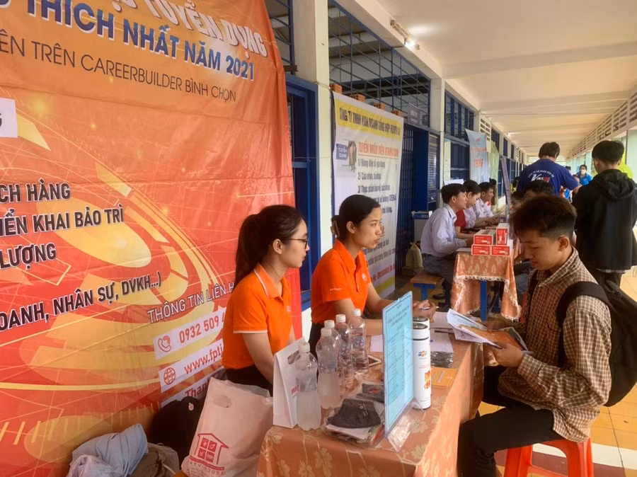 Hàng ngàn vị trí tuyển dụng tại ngày hội việc làm cho sinh viên