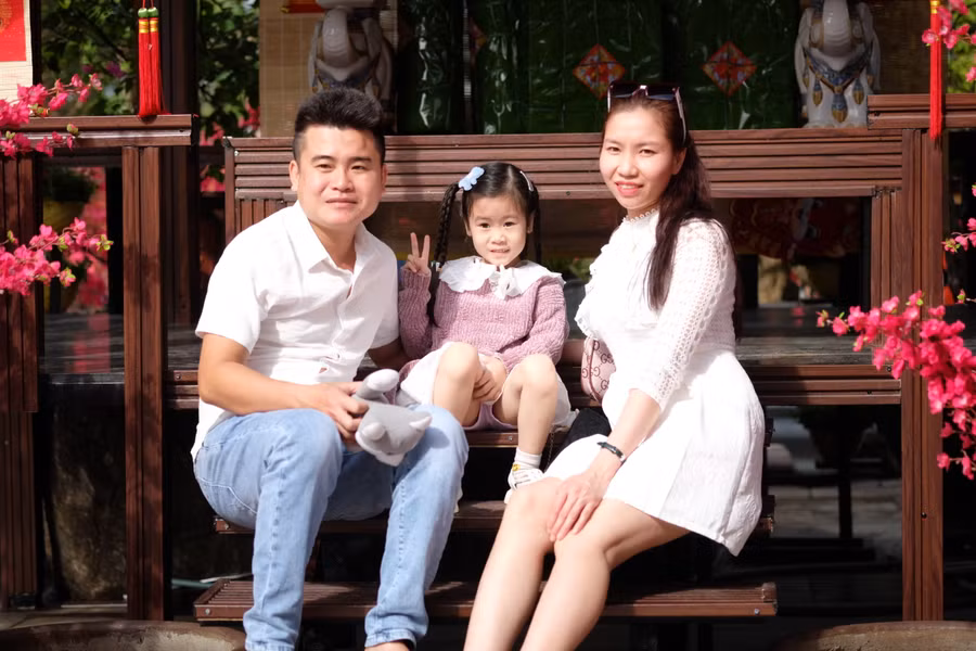 Check in tại tiểu cảnh xuân trong khuôn viên Chùa Linh Ứng. Ảnh: Hoàng Vinh. Check in tại tiểu cảnh xuân trong khuôn viên Chùa Linh Ứng. Ảnh: Hoàng Vinh.