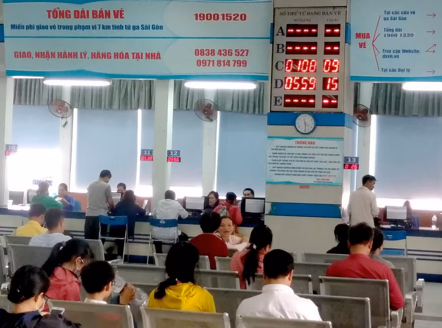 khách hàng có thể đặt mua vé qua tổng đài 1900 1520
