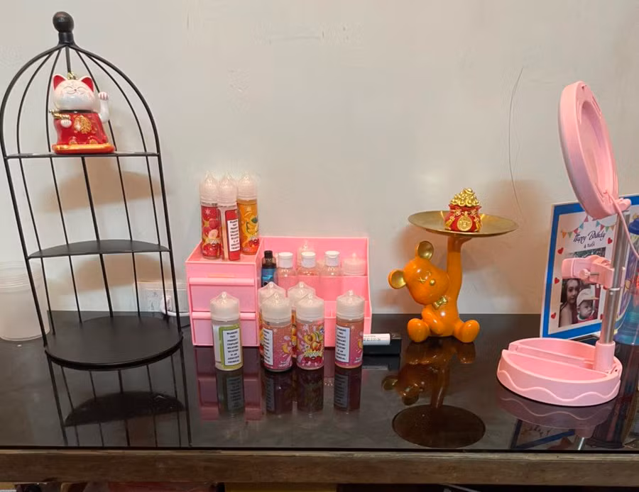 Tang vật mà công an thu giữ được từ các bị can. Ảnh: Công an Đà Nẵng. 
