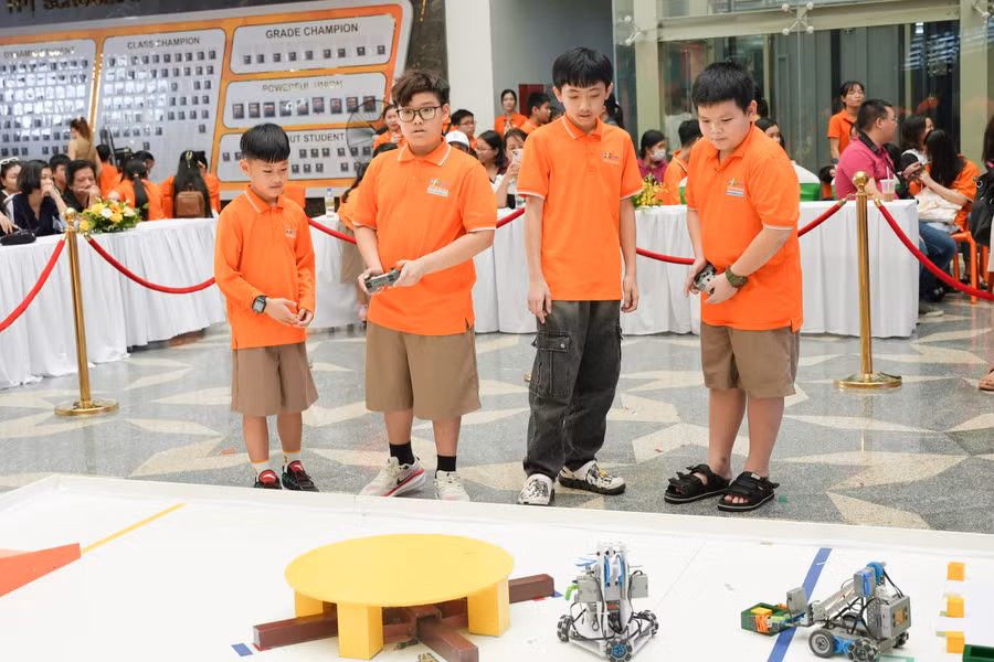 Ngày hội đã mang đến cho các em học sinh những trải nghiệm đáng nhớ. Ngày hội đã mang đến cho các em học sinh những trải nghiệm đáng nhớ.