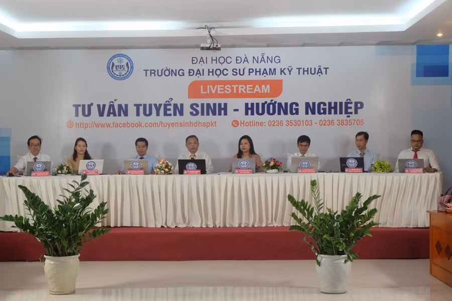 Buổi tư vấn tuyển sinh hướng nghiệp bằng hình thức trực tuyến của Trường Đại học Sư phạm Kỹ thuật (Đại học Đà Nẵng).