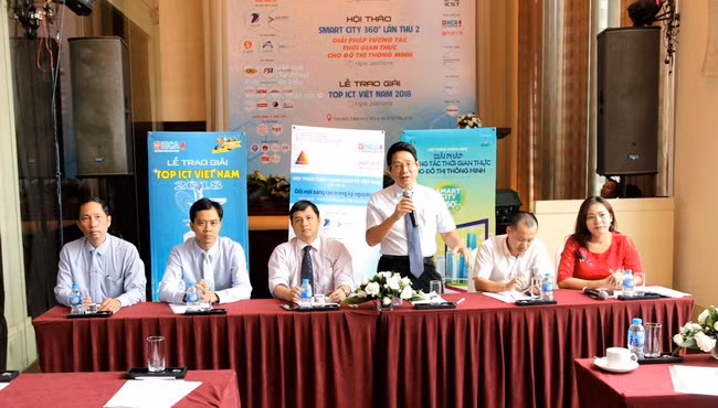 Quang cảnh buổi lễ công bố sự kiện VIO 2018