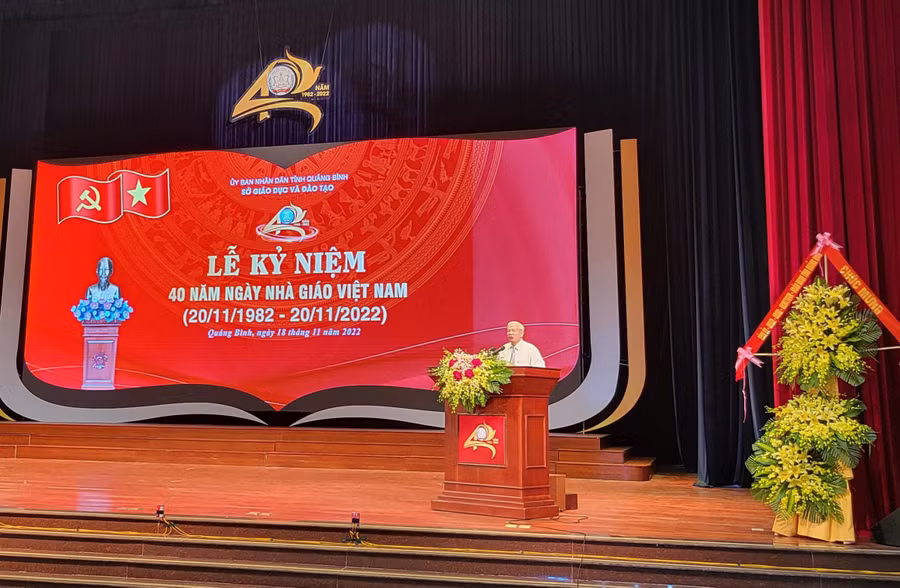 Ông Nguyễn Chất, nguyên Giám đốc Sở GD&amp;ĐT Quảng Bình.
