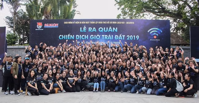 Buổi lễ ra quân ghi dấu ấn kỷ lục của hơn 1.000 tình nguyện viên Buổi lễ ra quân ghi dấu ấn kỷ lục của hơn 1.000 tình nguyện viên