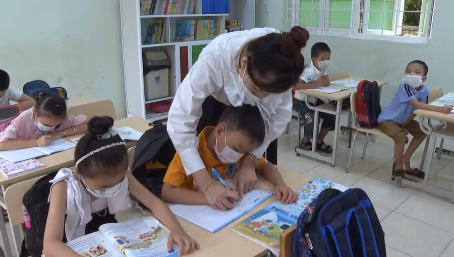 Trước đó, nhiều trường học đã tổ chức triển khai dạy học trực tiếp phù hợp với tình hình thực tế.