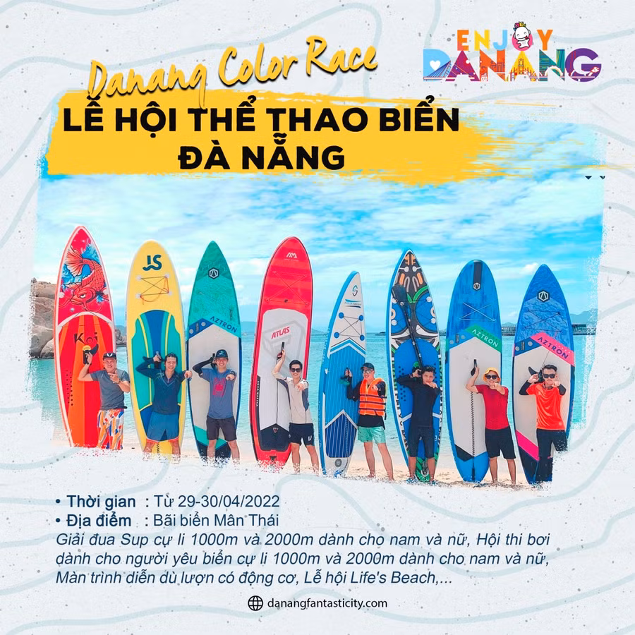 Nhiều sự kiện hấp dẫn thu hút du khách đến với Đà Nẵng.