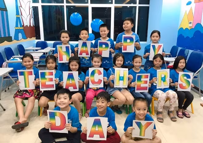 Các học viên Ocean Edu luôn hào hứng học tập