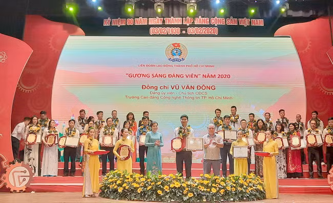 TP.HCM tuyên dương 90 gương sáng đảng viên tiêu biểu