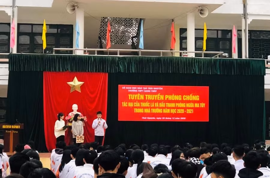 Một chương trình tuyên truyền phòng chống tác hại của thuốc lá tại trường THPT Gang Thép (Thái Nguyên)