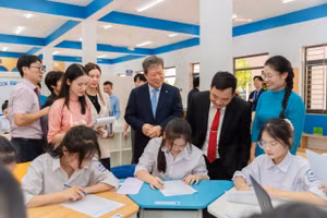 Thư viện sẽ giúp học sinh vùng khó có thêm điểm tiếp cận tri thức, hướng nghiệp.