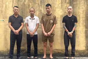 Một số đối tượng trong vụ án tại CQCSĐT.