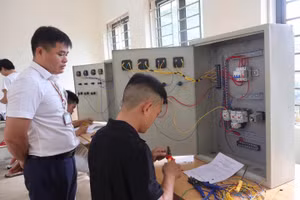 Học viên được đào tạo theo hướng đổi mới.