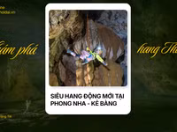 Hang Thắng - siêu hang động mới phát hiện tại Phong Nha - Kẻ Bàng.