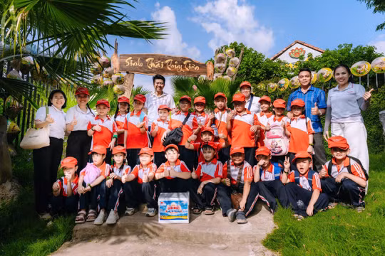 Buổi trải nghiệm mang đến những giờ phút vui chơi bổ ích cho học sinh Trường Tiểu học Chu Văn An.