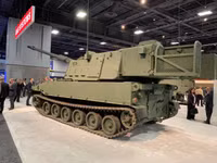 Đưa nòng PzH 2000 lên khung gầm M109 tạo ra pháo tự hành lai ghép độc đáo