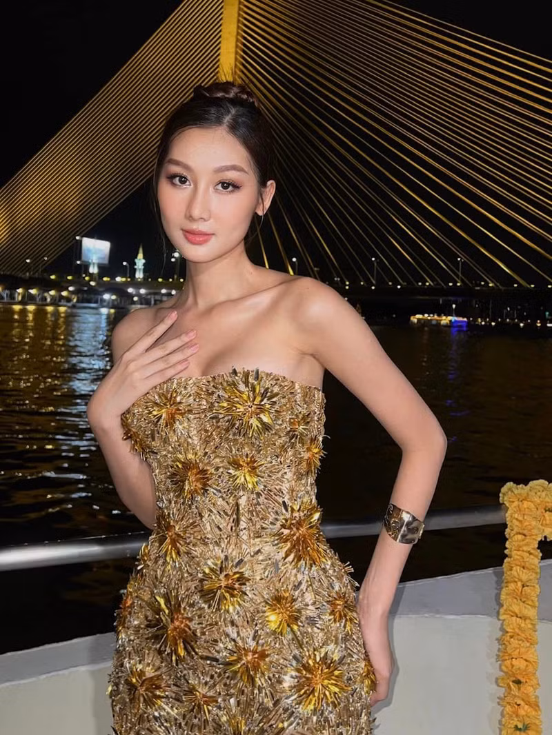 Hiện Quế Anh đang tích cực tham gia các hoạt động cùng tổ chức Miss Grand International 2024 tại Thái Lan. qa10-9827.jpeg
