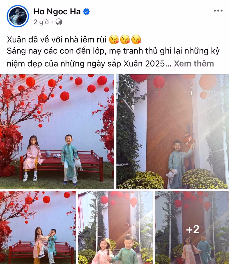 Hồ Ngọc Hà khoe loạt ảnh đón Xuân của 2 nhóc tỳ đáng yêu. b2735709-9e84-4062-82b4-32e7392929ff.jpg