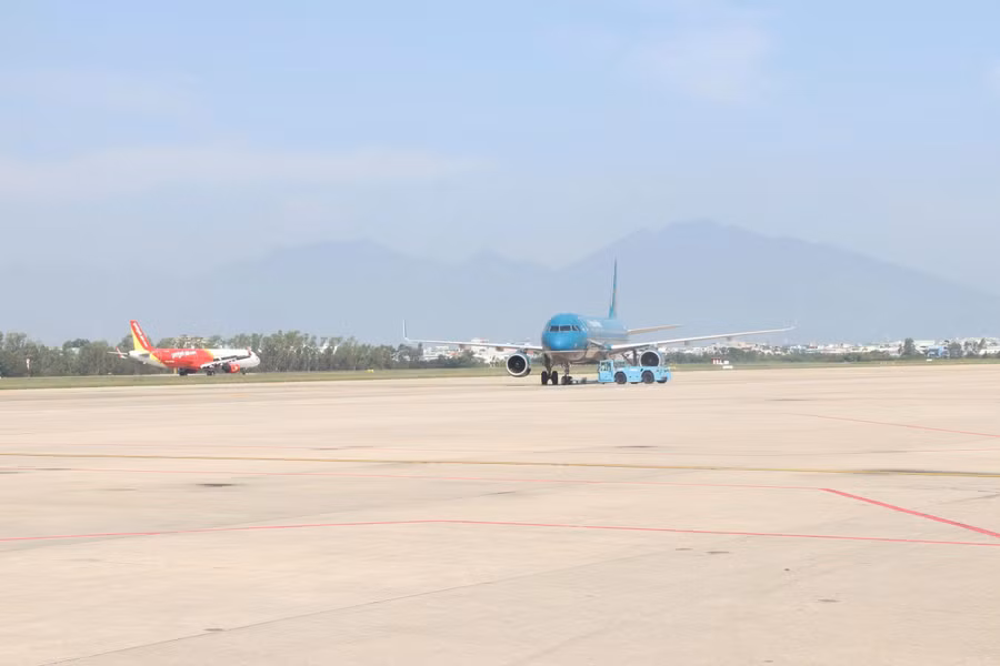 Sân bay quốc tế Đà Nẵng. 
