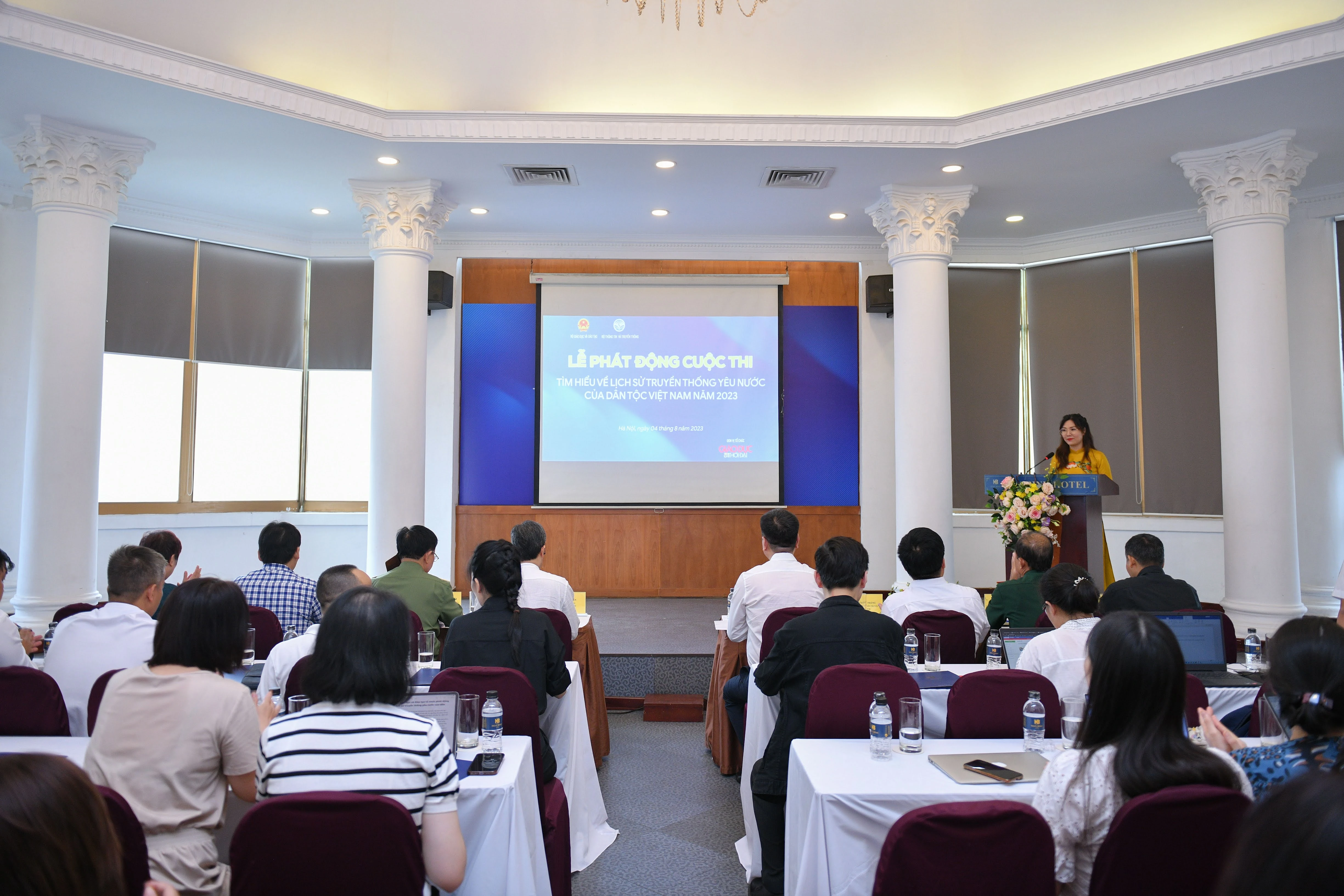 Quang cảnh Lễ phát động cuộc thi. Quang cảnh Lễ phát động cuộc thi.
