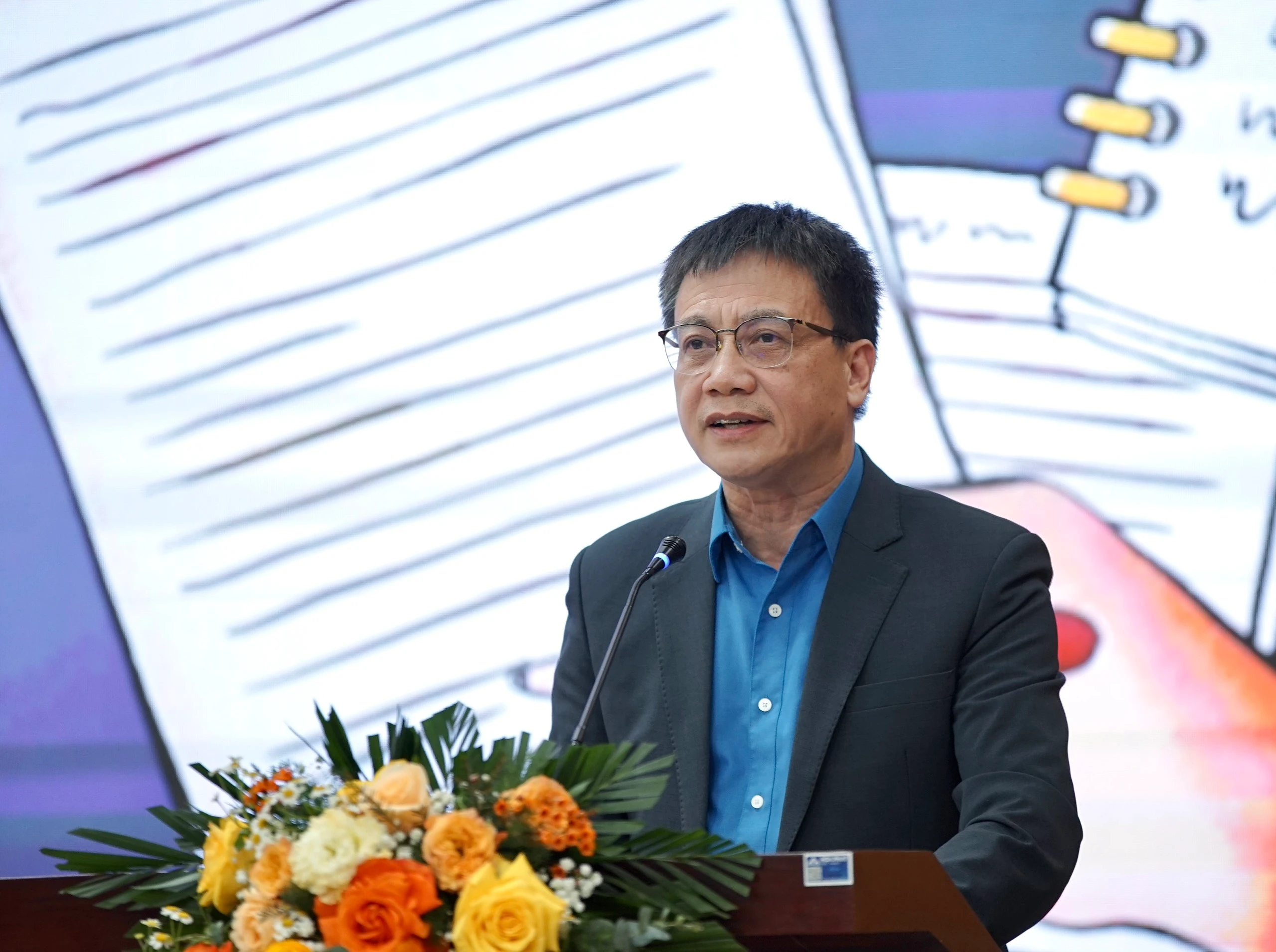 Ông Nguyễn Ngọc Ân - Chủ tịch Công đoàn Giáo dục Việt Nam đánh giá cuộc thi đã tạo tiếng vang lớn và hiệu ứng tích cực trong các nhà trường nói riêng và xã hội nói chung.