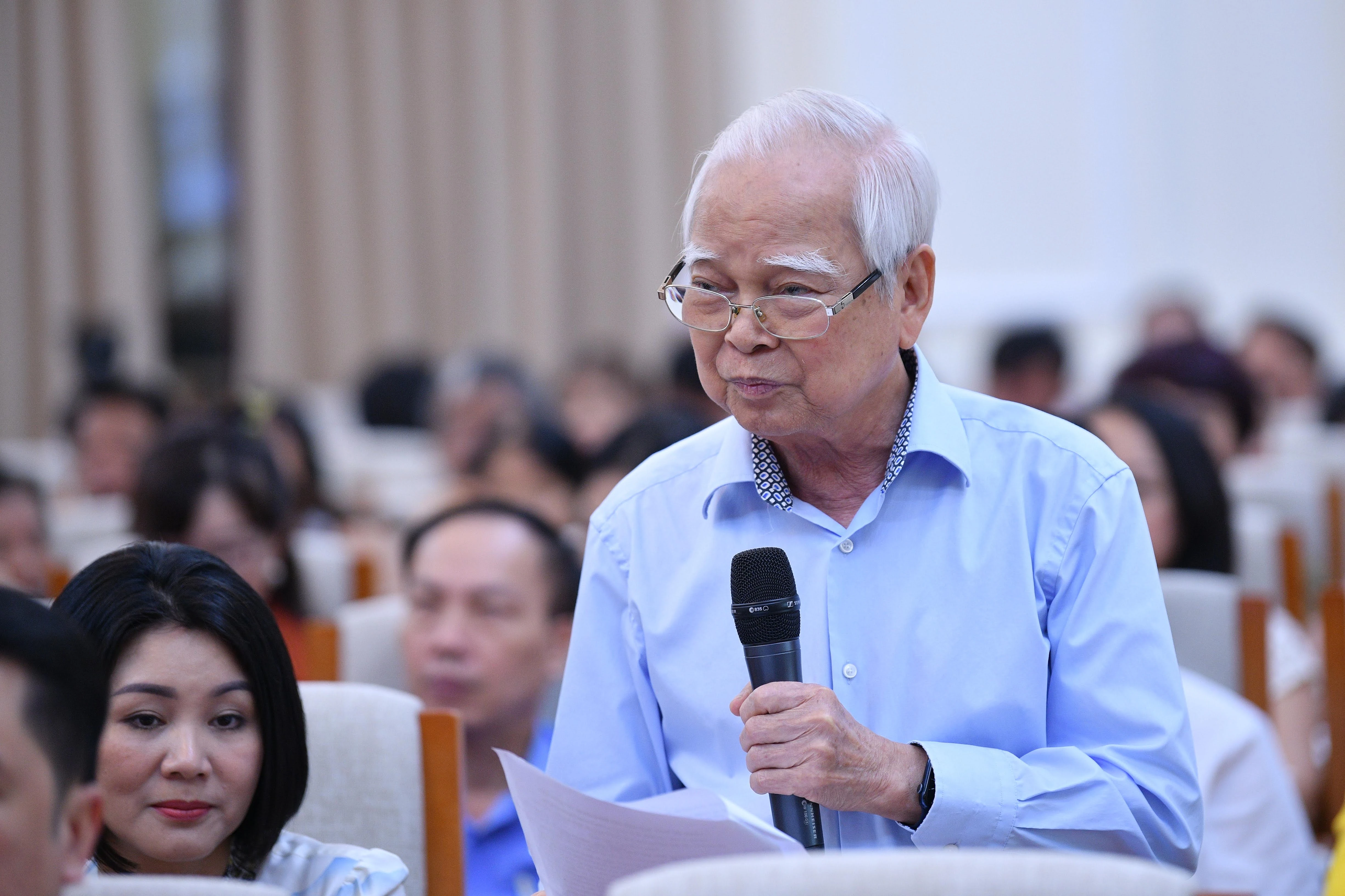 TS Nguyễn Văn Hòa - Chủ tịch Hội đồng Trường THCS-THPT Nguyễn Bỉnh Khiêm.