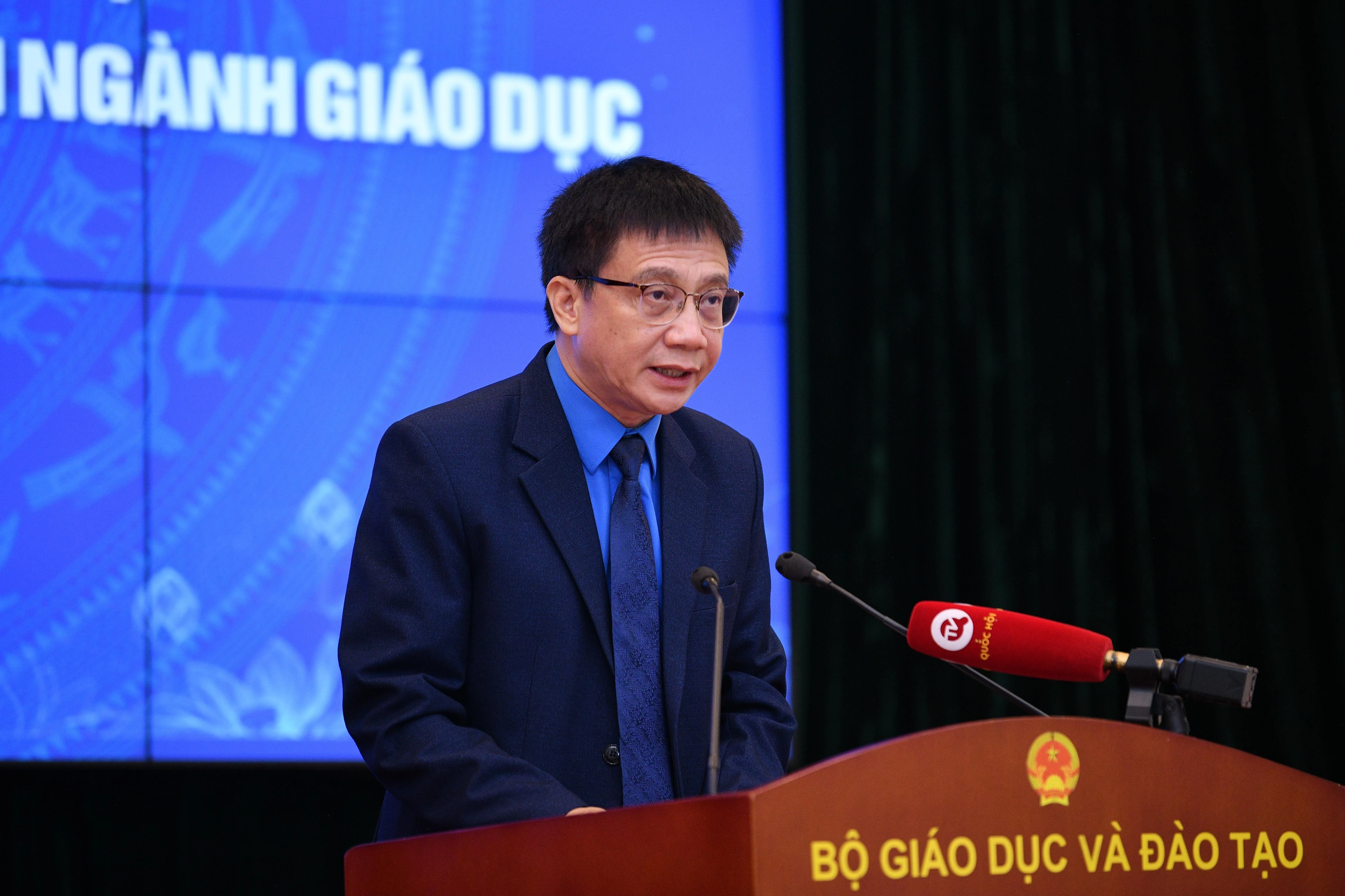 Ông Nguyễn Ngọc Ân - Chủ tịch Công đoàn Giáo dục Việt Nam.