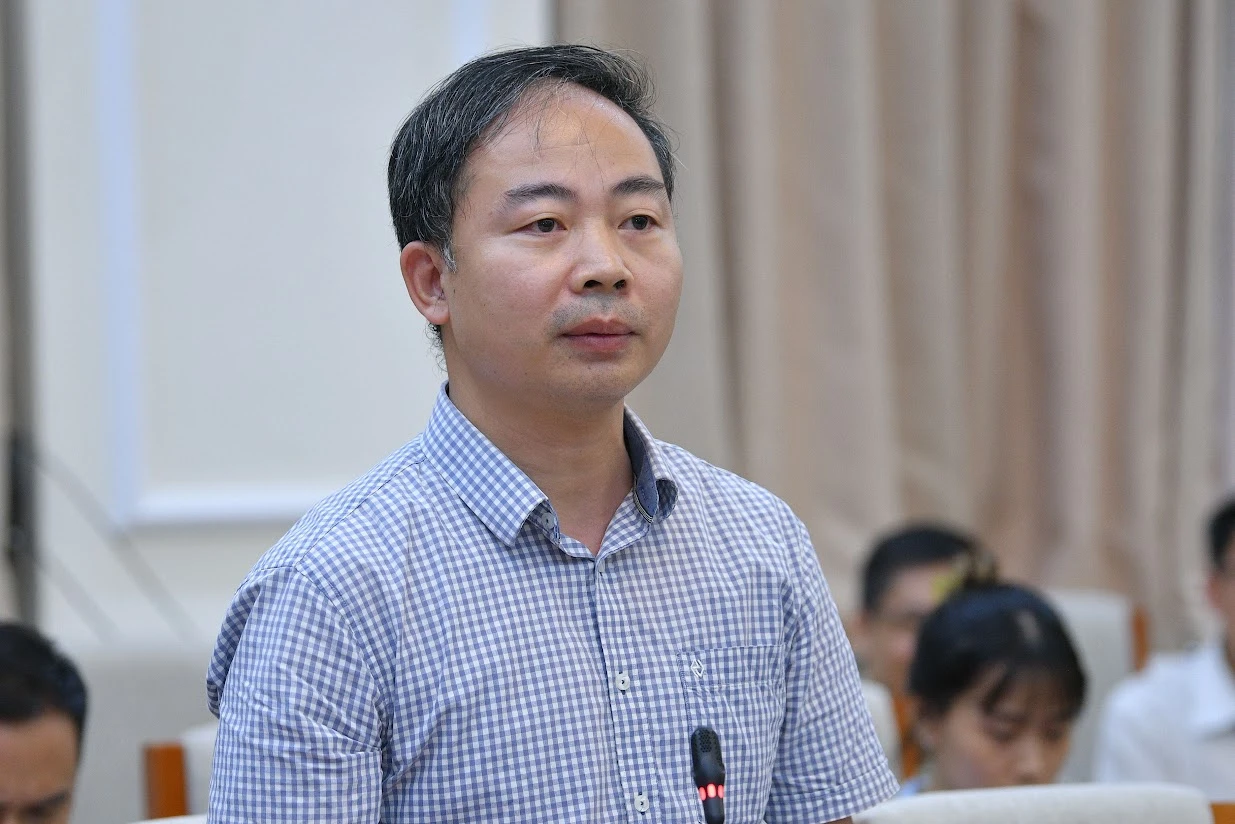 Ông Nguyễn Ngọc Hà – Trưởng Ban đề thi. Ông Nguyễn Ngọc Hà – Trưởng Ban đề thi.