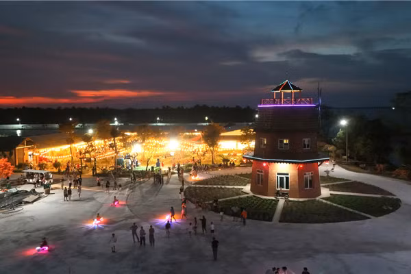 Farm Ông Trầm, một địa điểm du lịch thu hút du khách ở tỉnh Vĩnh Long.