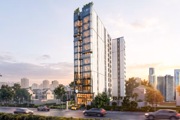 Phối cảnh Dự án căn hộ chung cư hạng sang Thiên Quân Apartment.