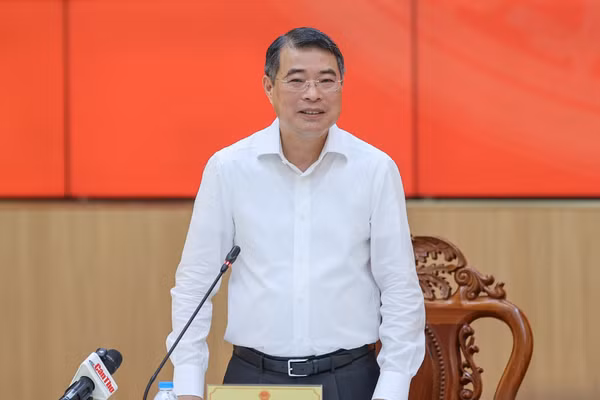 Thủ tướng Lê Minh Hưng phát biểu chỉ đạo tại buổi làm việc. (Ảnh: VGP/Nhật Bắc)