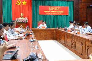 UBND tỉnh Đắk Lắk tổ chức Họp báo định kỳ tháng 9/2026. (Ảnh: TH)