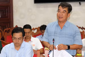 Đại diện UBND xã Krông Năng phản hồi thông tin với Báo GD&TĐ. (Ảnh: TH)