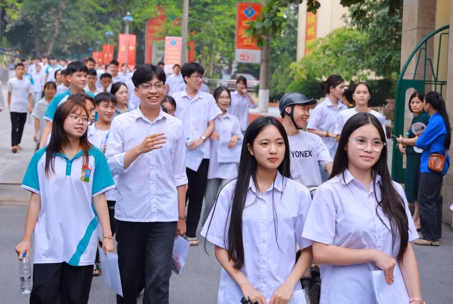 Thí sinh Thái Nguyên tại Kỳ thi tốt nghiệp THPT 2026.