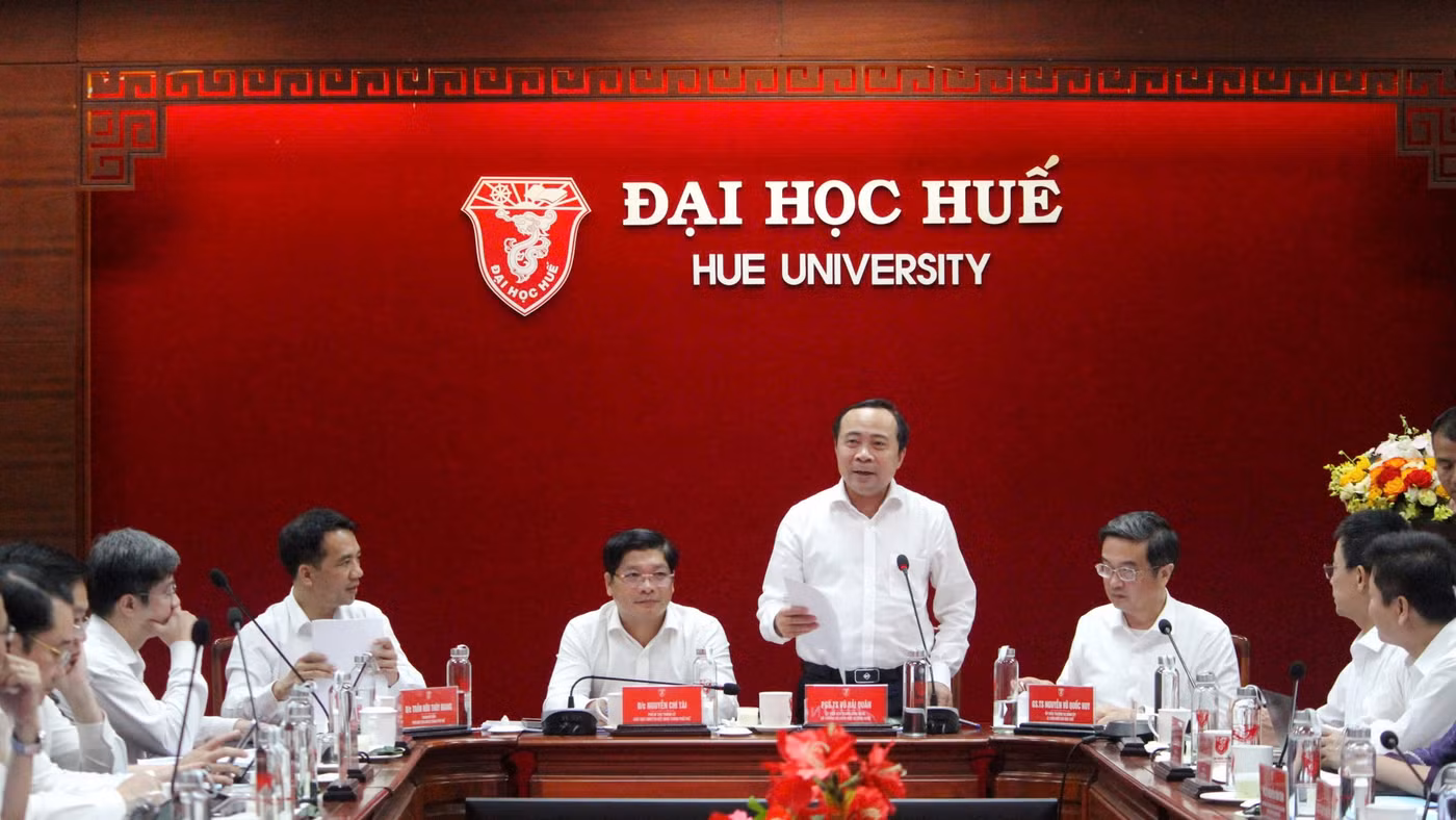 Bộ KH&CN làm việc với Đại học Huế và TP Huế về phát triển khoa học, công nghệ, đổi mới sáng tạo và chuyển đổi số. (Ảnh: Đại Dương)