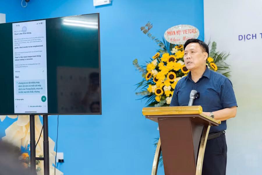 GS.TSKH Nguyễn Đình Đức chia sẻ quan điểm tại sự kiện