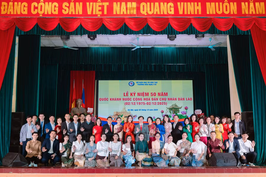 Trường Hữu nghị T78 ươm mầm tri thức và chăm lo toàn diện cho thế hệ trẻ