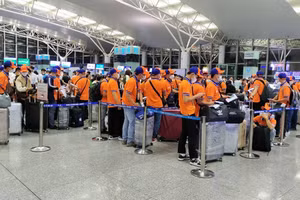 Người lao động chuẩn bị xuất cảnh - Ảnh minh họa: ITN.