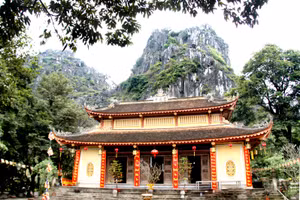 Di tích chùa Nhẫm Dương - Ảnh: ITN.