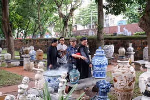 Trưng bày gốm Bát Tràng kỷ niệm 80 năm Cách mạng Tháng Tám, Quốc khánh 2/9