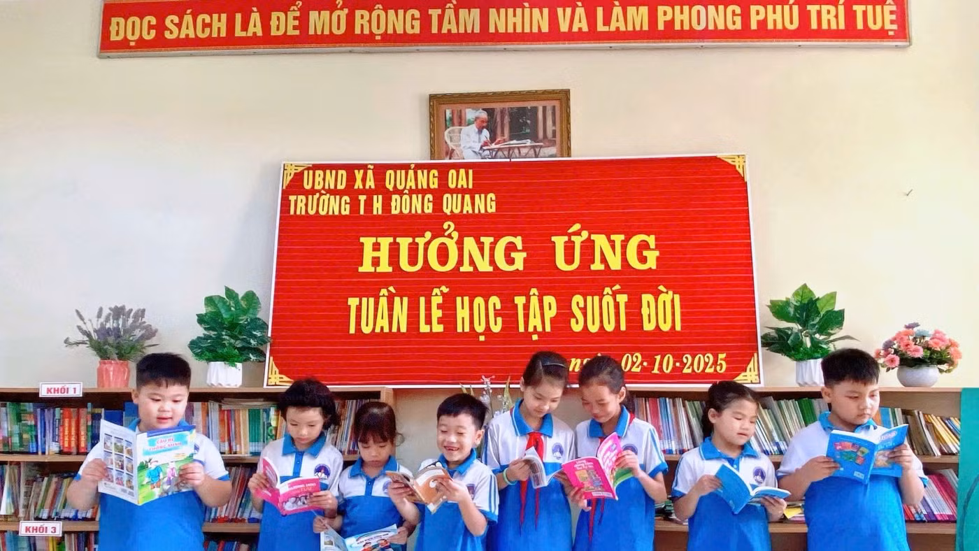 Tổ chức Tuần lễ học tập suốt đời phải thiết thực, hiệu quả, tiết kiệm. Ảnh: website nhà trường.