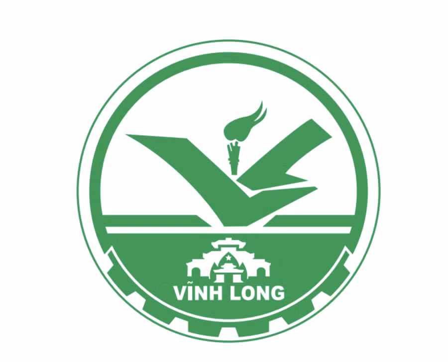 Trung tâm biểu trưng là chữ “VL” cách điệu thành hình cánh chim vươn cao, thể hiện sức sống và khát vọng phát triển.